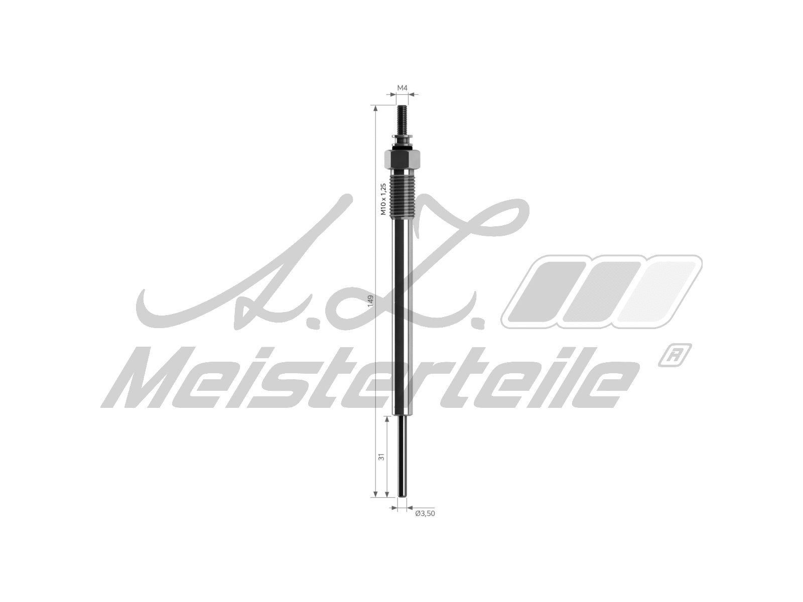 Glow Plug (AZMT-49-040-1082)