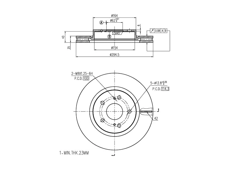 Brake Disc (AZMT-44-024-1326)