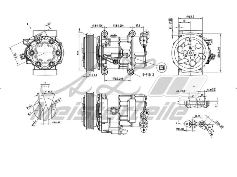Compressor, air conditioning
