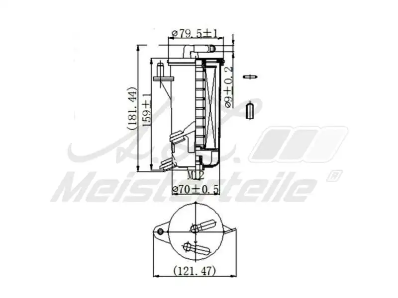 Fuel Filter (AZMT-41-020-1409)