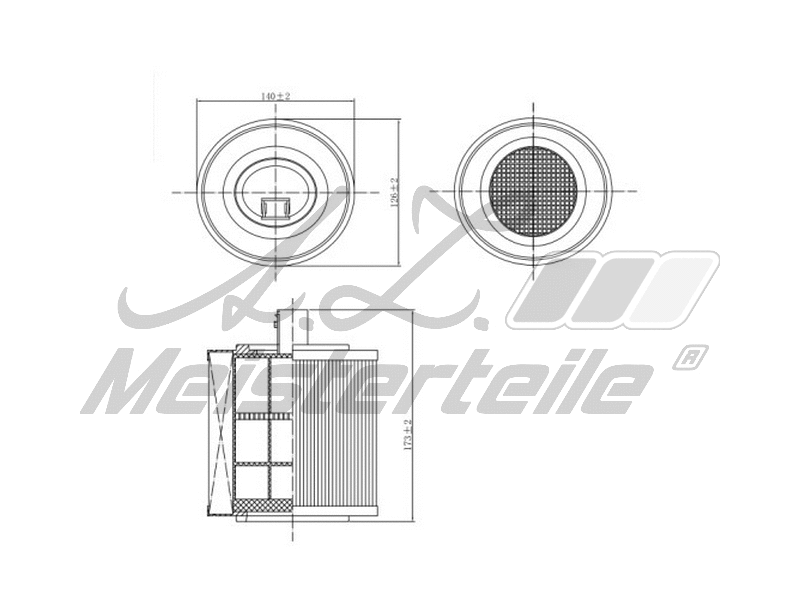 Air Filter (AZMT-41-030-1981)