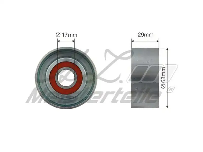 Belt Tensioner, V-ribbed belt (AZMT-20-031-2177)