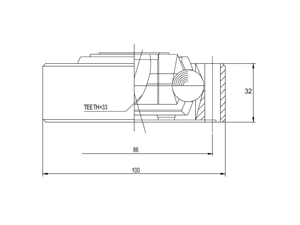 Joint Kit, drive shaft (AZMT-43-030-1039)