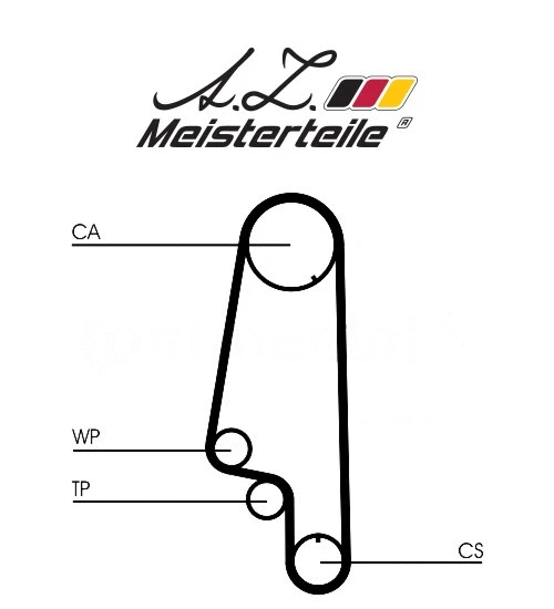 Timing Belt Kit (AZMT-30-058-2029WP)