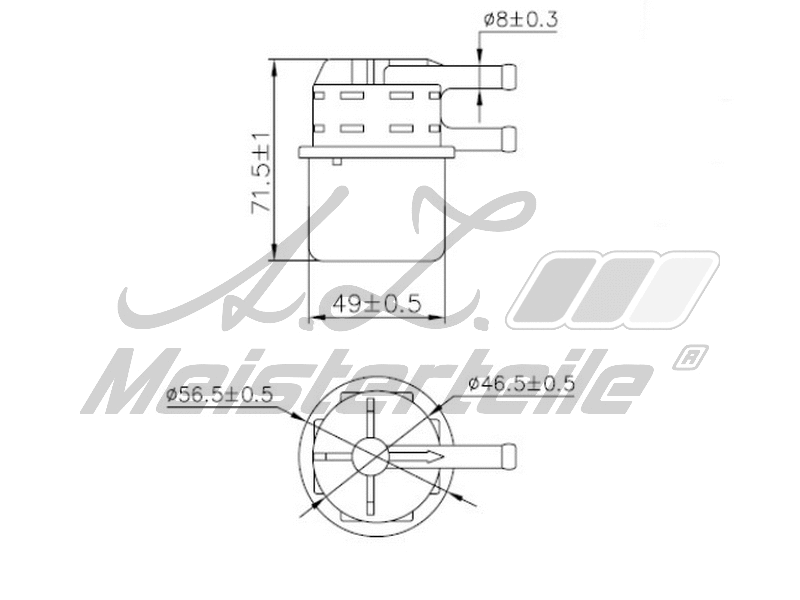 Fuel Filter (AZMT-41-020-1422)