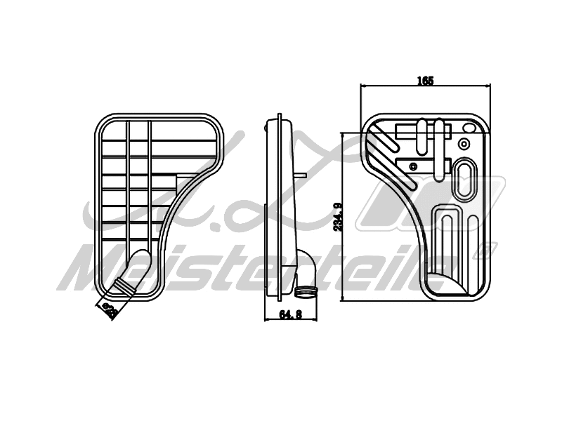 Hydraulic Filter, automatic transmission
