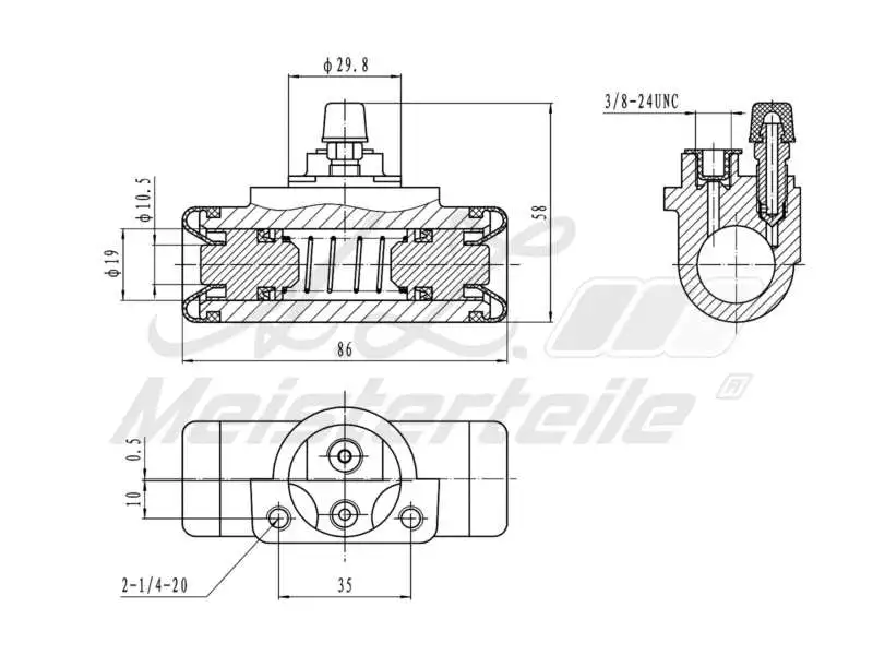 Wheel Brake Cylinder