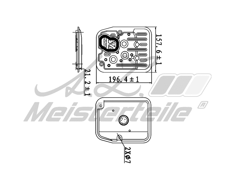 Hydraulic Filter, automatic transmission