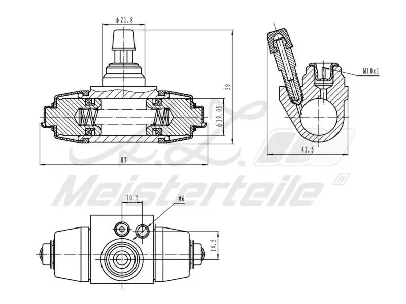 Wheel Brake Cylinder