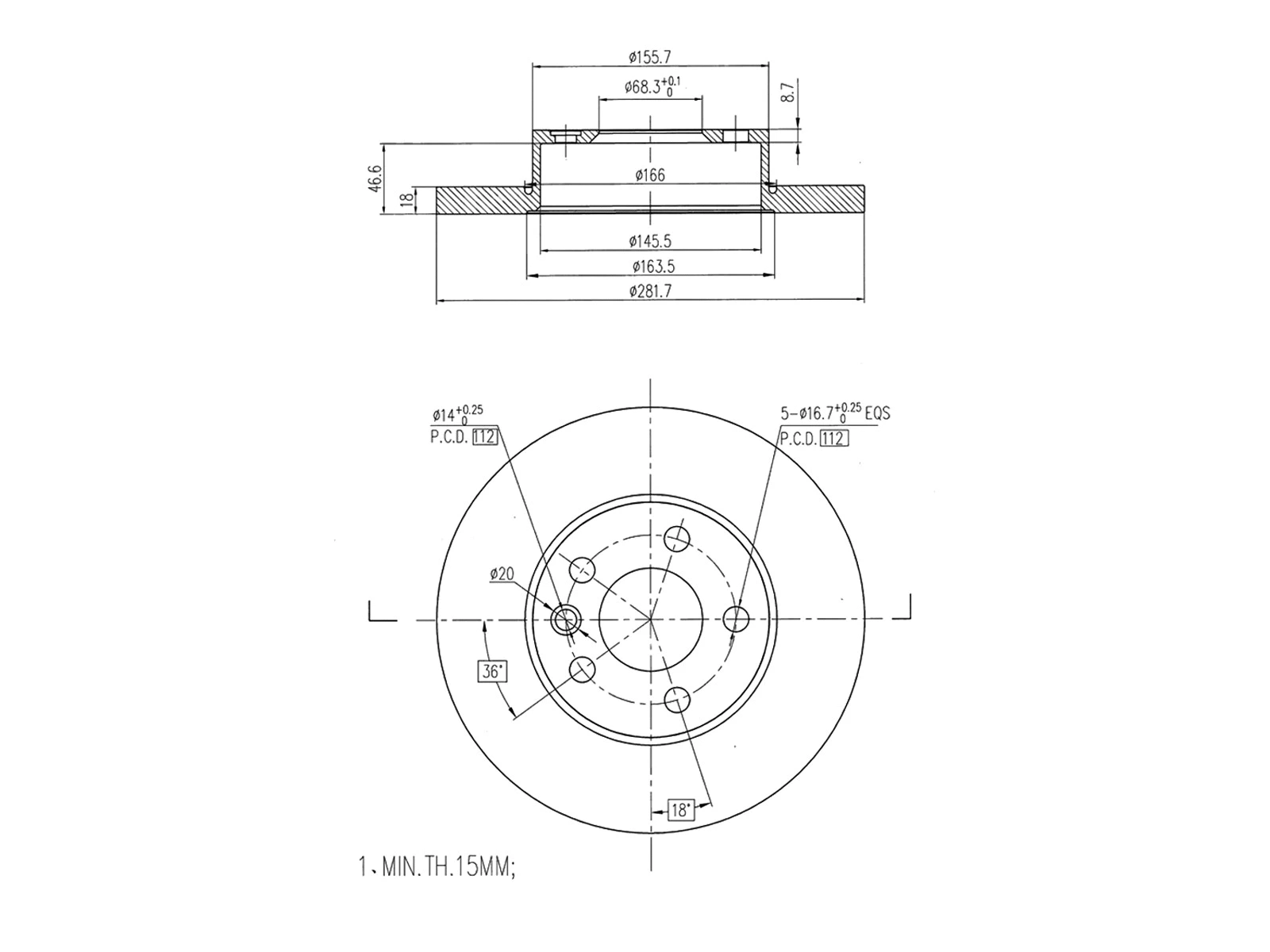 Brake Disc (AZMT-44-024-1019)