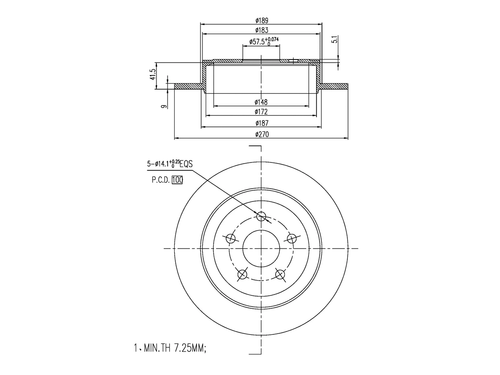 Brake Disc (AZMT-44-024-1022)