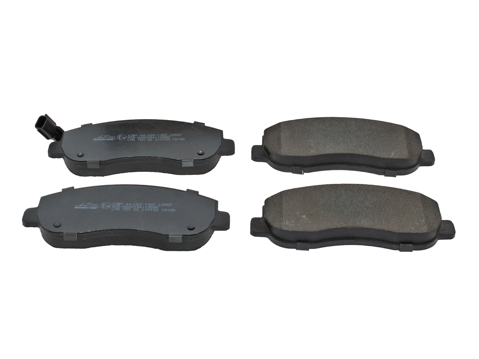Brake Pad Set, disc brake (AZMT-44-022-1497)