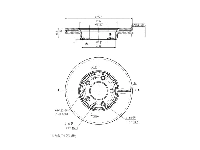 Brake Disc (AZMT-44-024-1119)