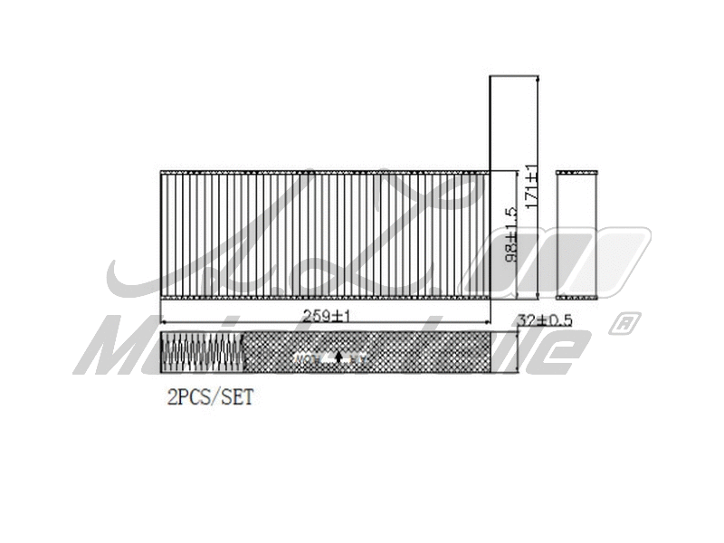 Filter, cabin air (AZMT-41-010-1682)