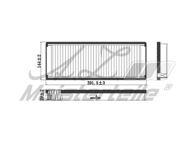 Filter, cabin air (AZMT-41-010-1525)