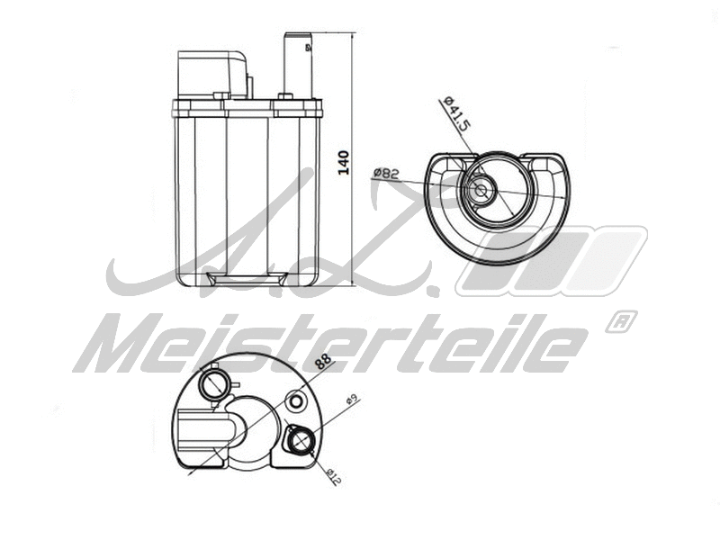 Fuel Filter (AZMT-41-020-1480)
