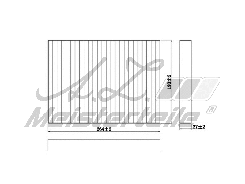 Filter, cabin air (AZMT-41-010-1692)