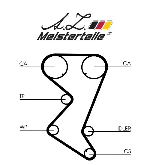 Timing Belt Kit (AZMT-30-058-2299)