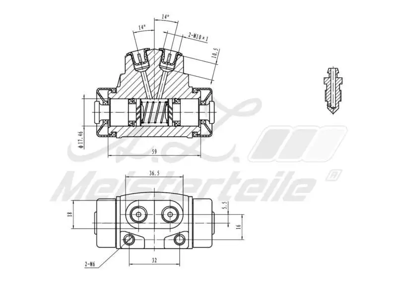 Wheel Brake Cylinder
