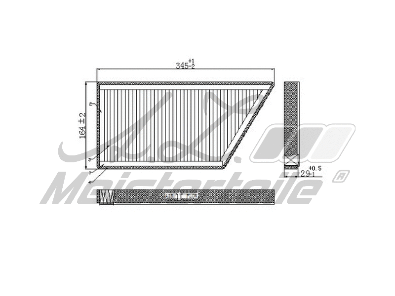 Filter, cabin air (AZMT-41-010-1676)