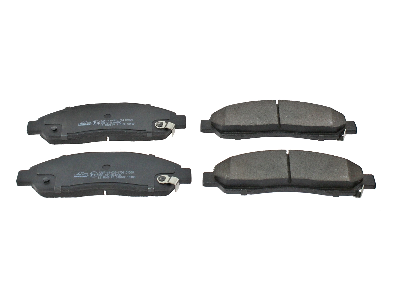 Brake Pad Set, disc brake (AZMT-44-022-1704)