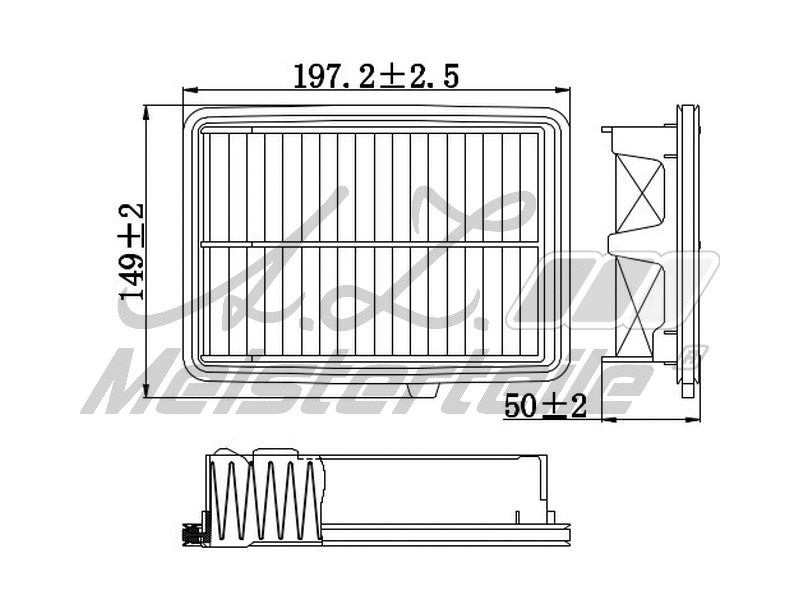 Air Filter (AZMT-41-030-1982)
