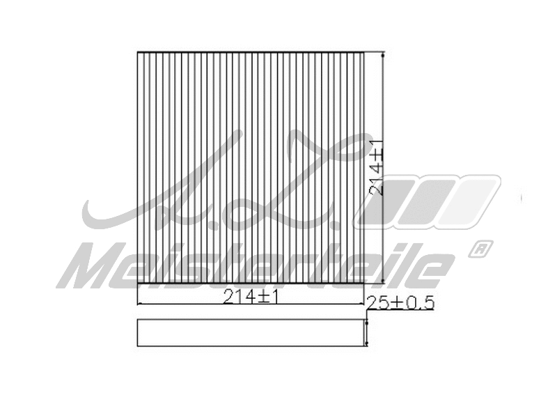 Filter, cabin air (AZMT-41-010-1698)