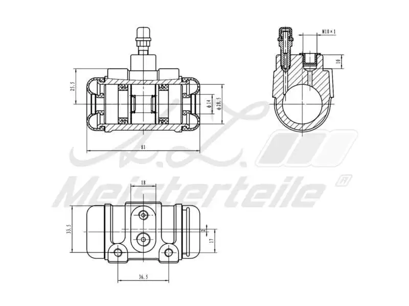 Wheel Brake Cylinder
