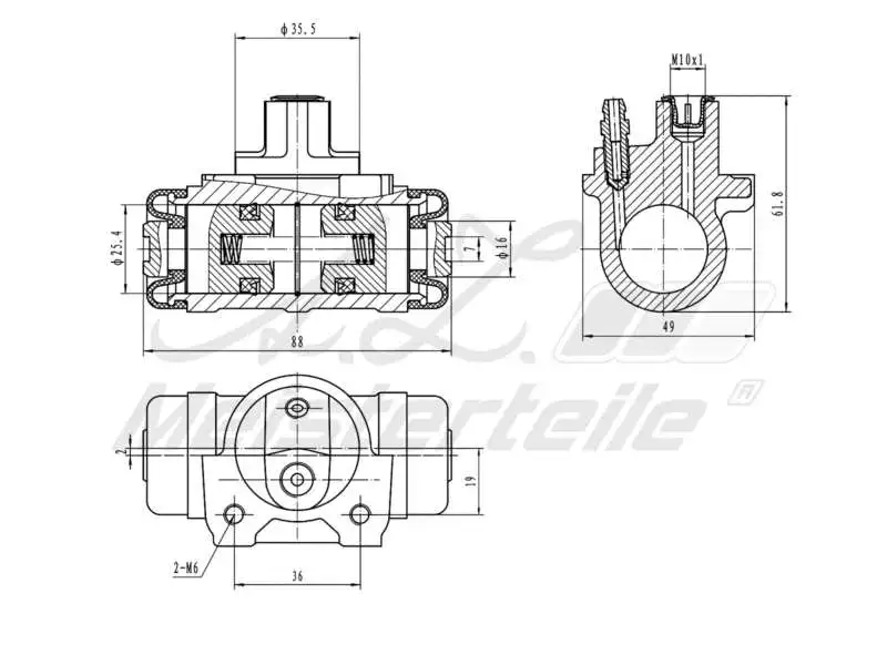 Wheel Brake Cylinder
