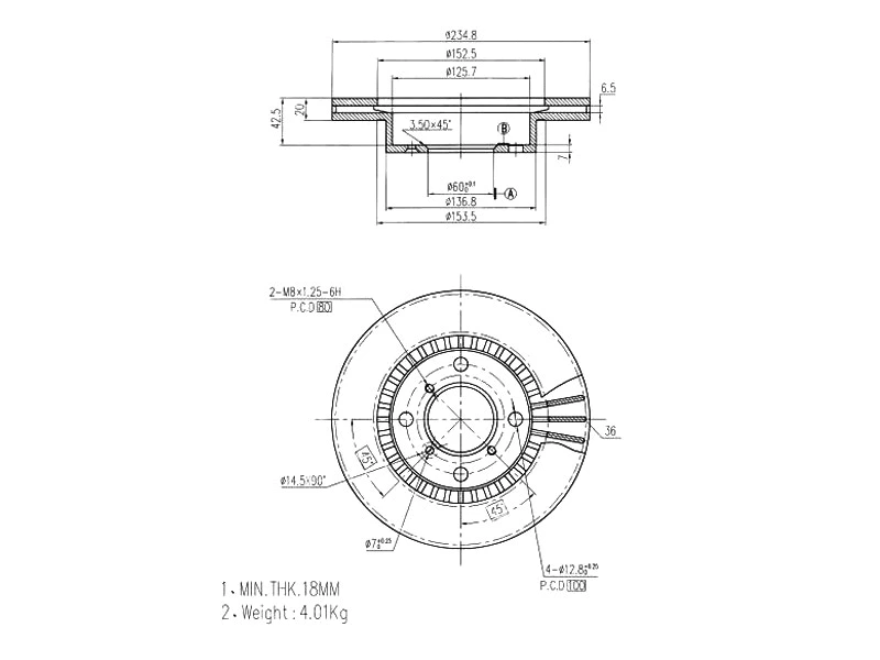 Brake Disc (AZMT-44-024-1533)