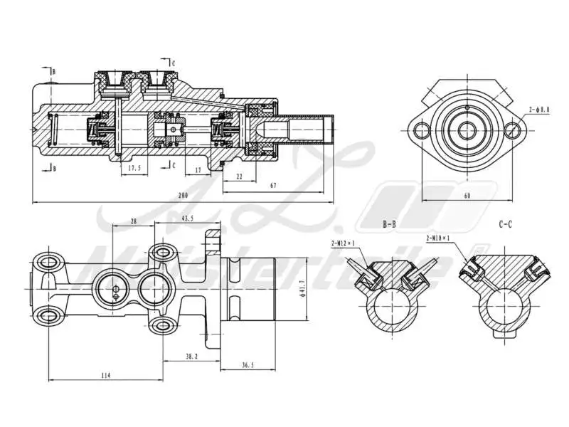 Brake Master Cylinder (AZMT-44-110-1091)