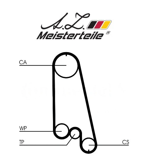 Timing Belt Kit (AZMT-30-058-2079WP)
