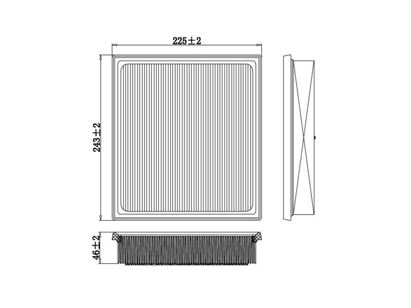 Air Filter (AZMT-41-030-2054)