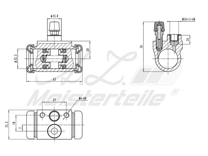 Wheel Brake Cylinder