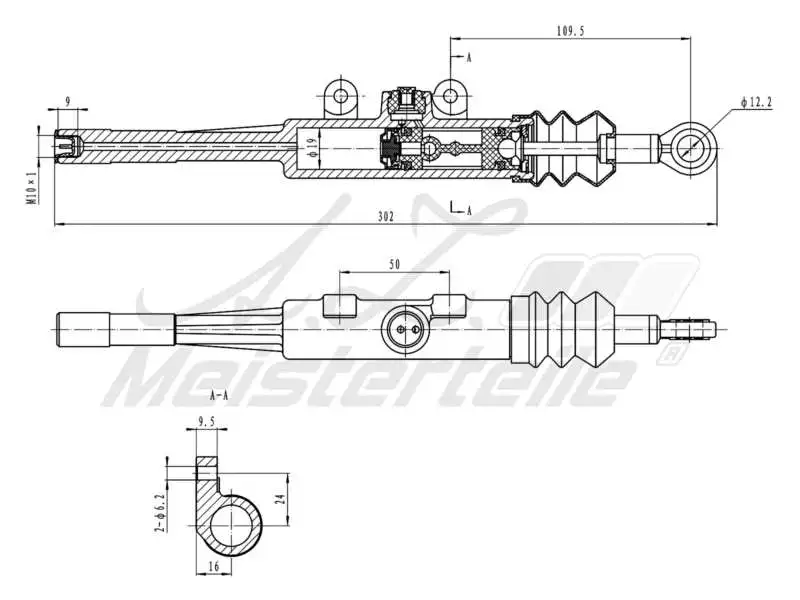 Master Cylinder, clutch (AZMT-47-030-1085)