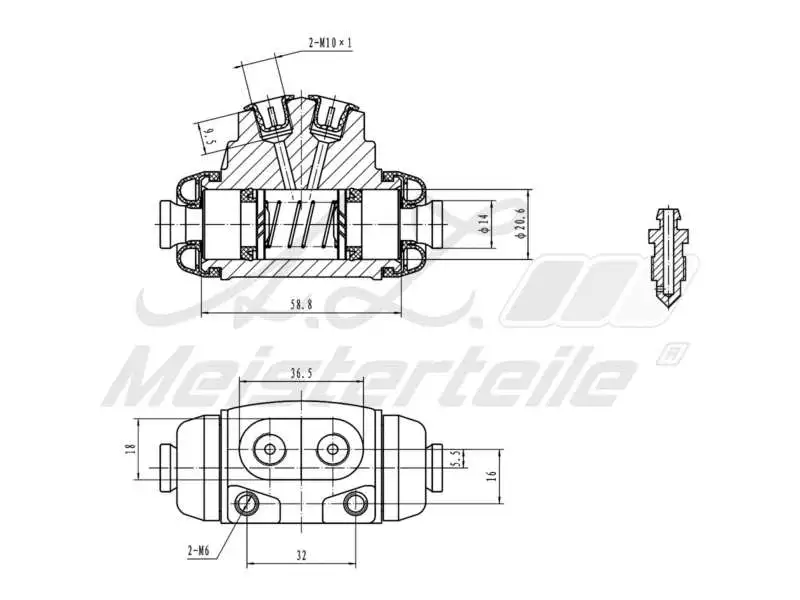 Wheel Brake Cylinder