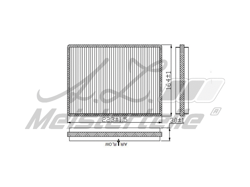 Filter, cabin air (AZMT-41-010-1735)