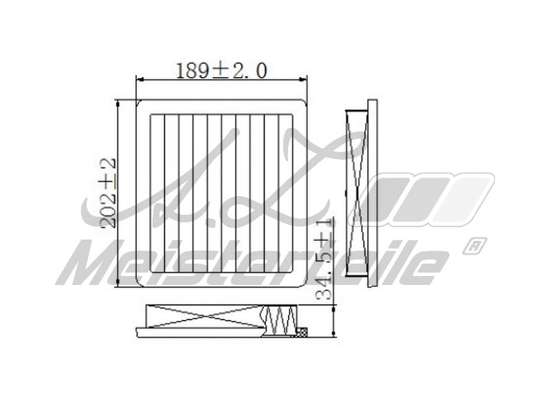 Air Filter (AZMT-41-030-1992)