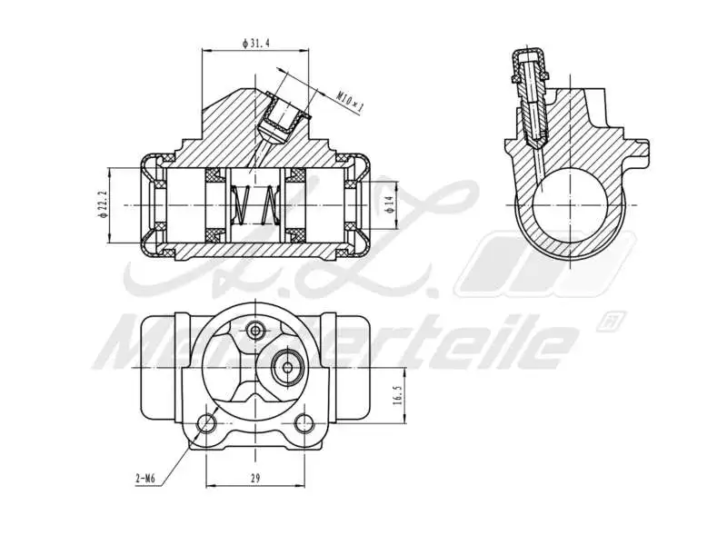 Wheel Brake Cylinder