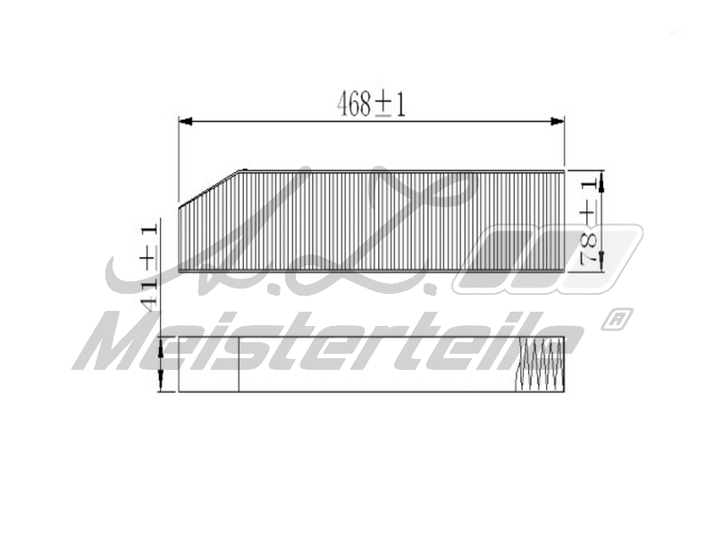 Filter, cabin air (AZMT-41-010-1564)