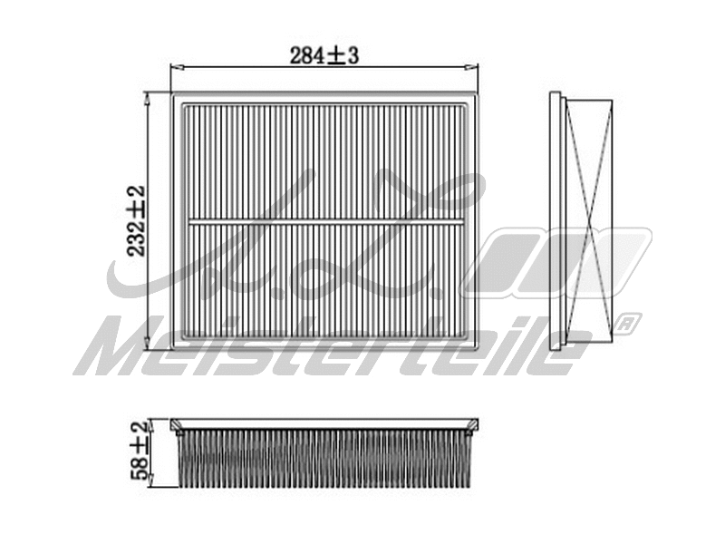 Air Filter (AZMT-41-030-1979)