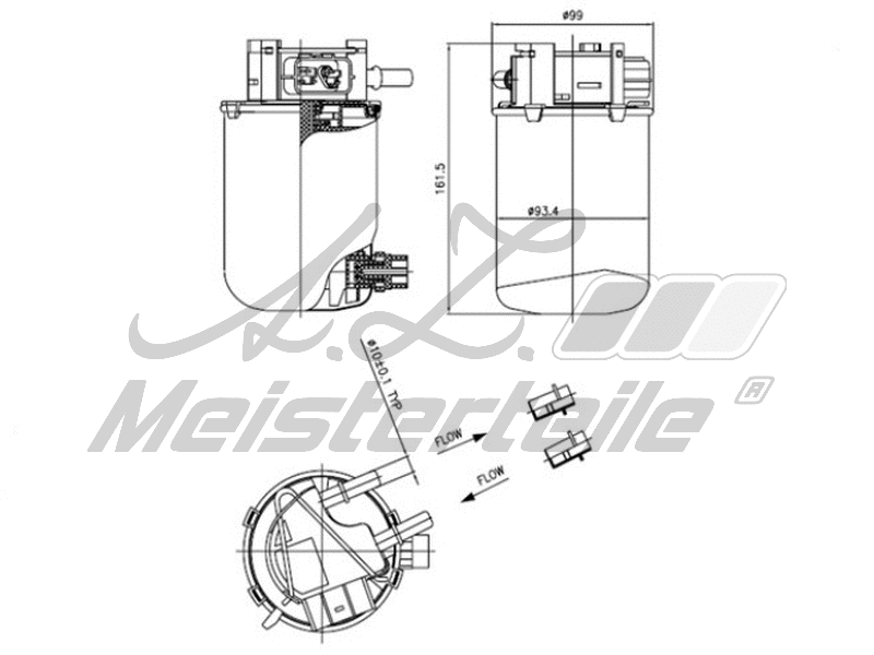 Fuel Filter (AZMT-41-020-1429)