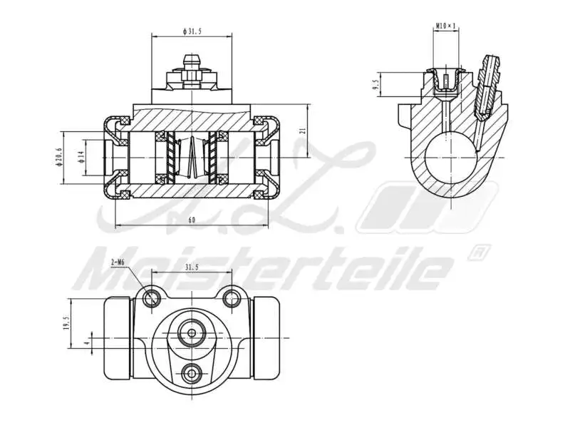 Wheel Brake Cylinder
