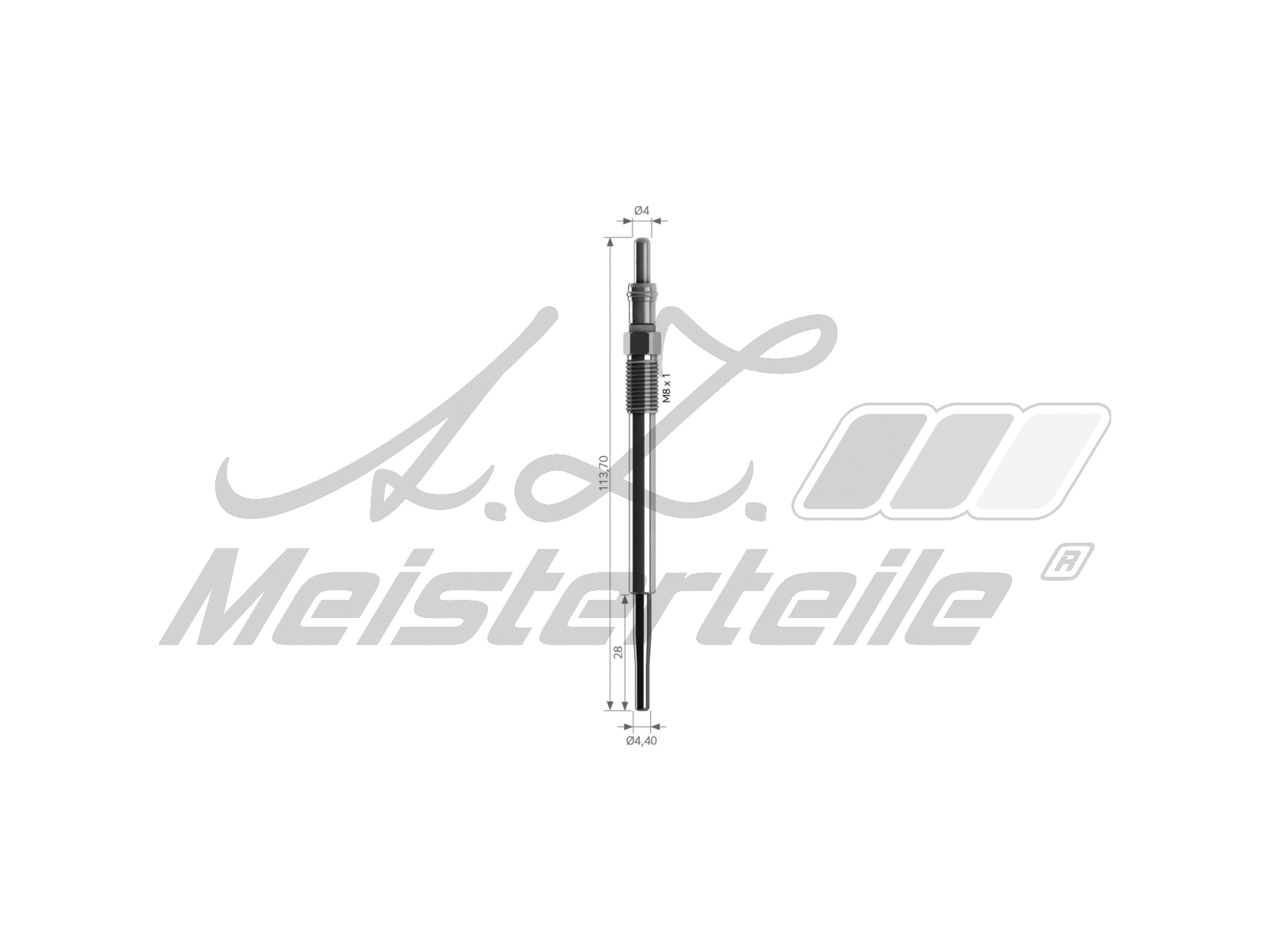 Glow Plug (AZMT-49-040-1086)