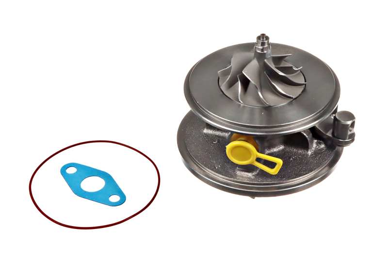 Core assembly, turbocharger