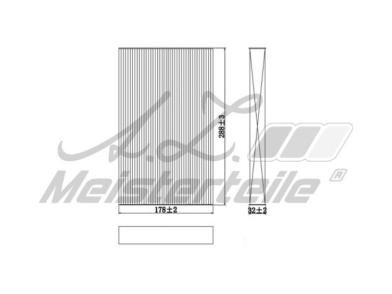 Filter, cabin air (AZMT-41-010-1569)