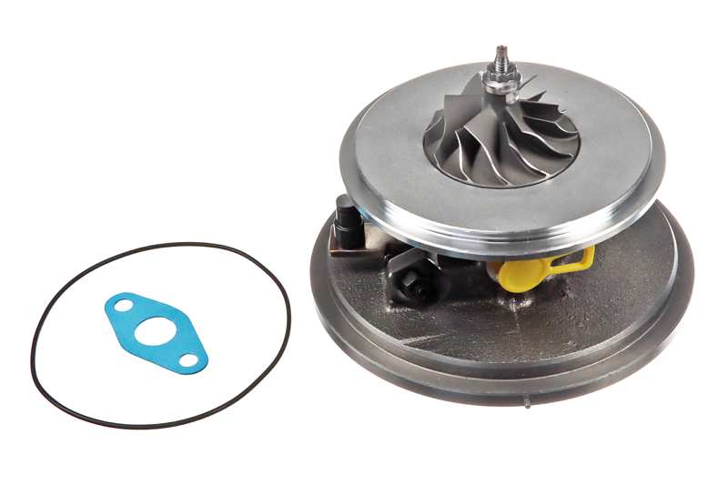 Core assembly, turbocharger