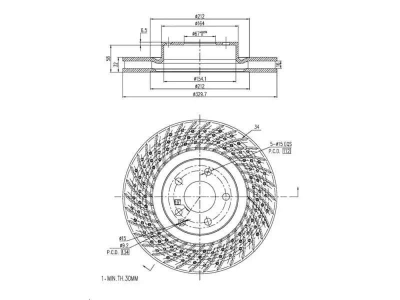 Brake Disc (AZMT-44-024-1238)