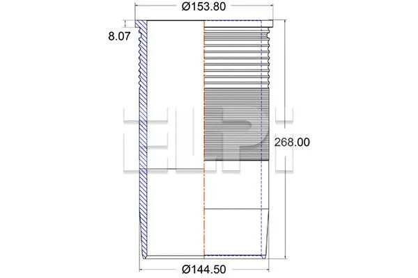 Cylinder Sleeve (LP180 2831)