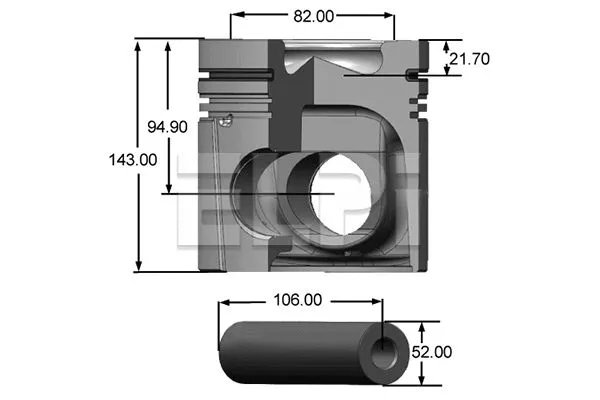 Piston (LP181 2232 STD)